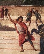 PERUGINO, Pietro Christ Handing the Keys to St. Peter (detail) af china oil painting reproduction